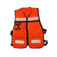 CHALECO TIPO BRIGADISTA NARANJA